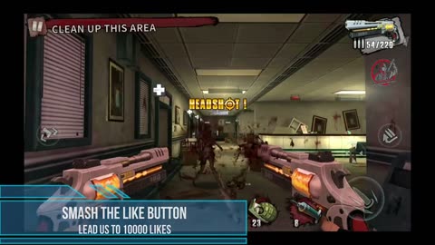 Zombie Frontier 3 Zombies in the Hospital Headshots Gameplay 1080p 60fps