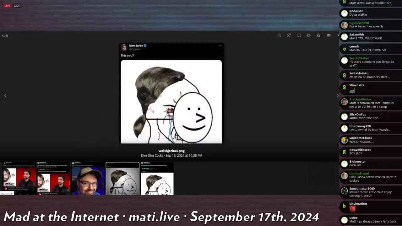 Jarbo seethes over review - Mad at the Internet (September 17, 2024)