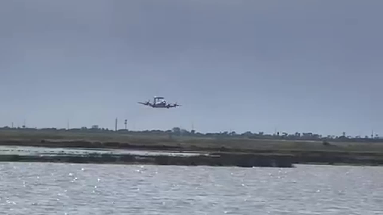 LRT aircraft taking off from NAS Corpus Christi