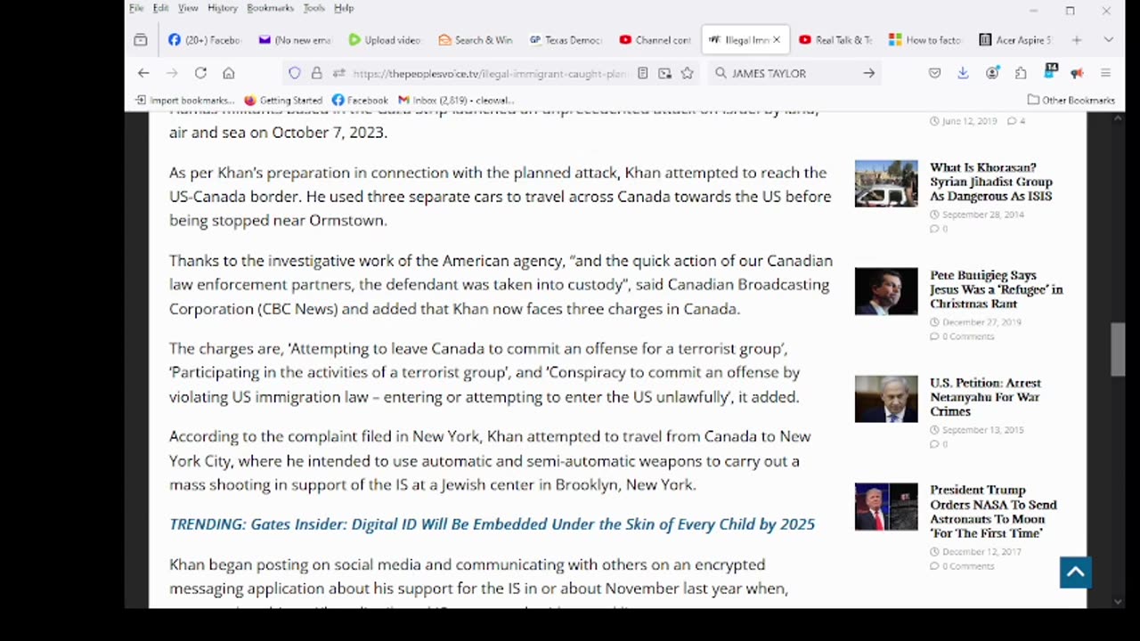 Caught Planning ‘Largest Terror Attack o