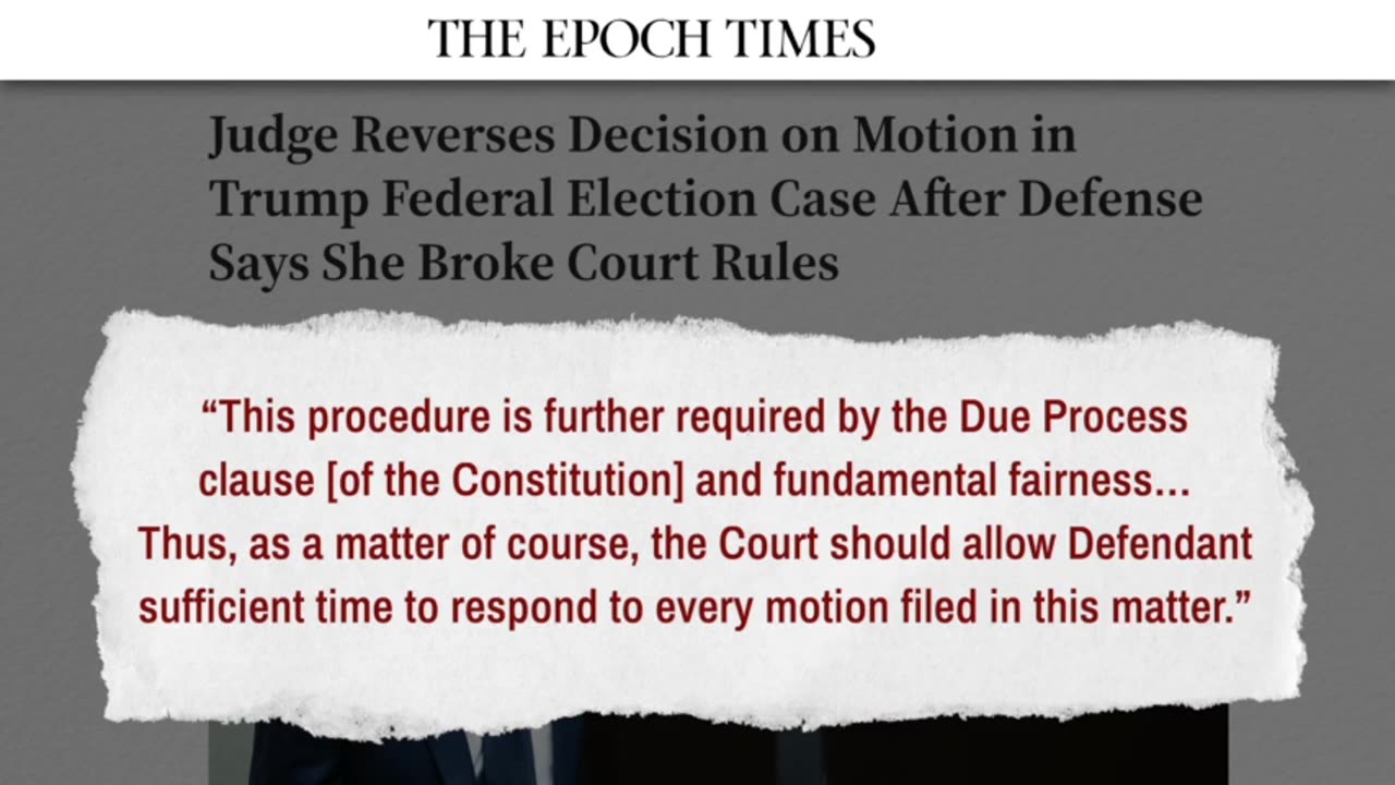 Judge sides with Trump on J6 case