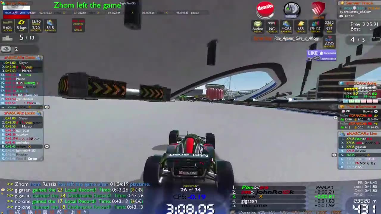 TrackMania United - Forever Go Left or Right