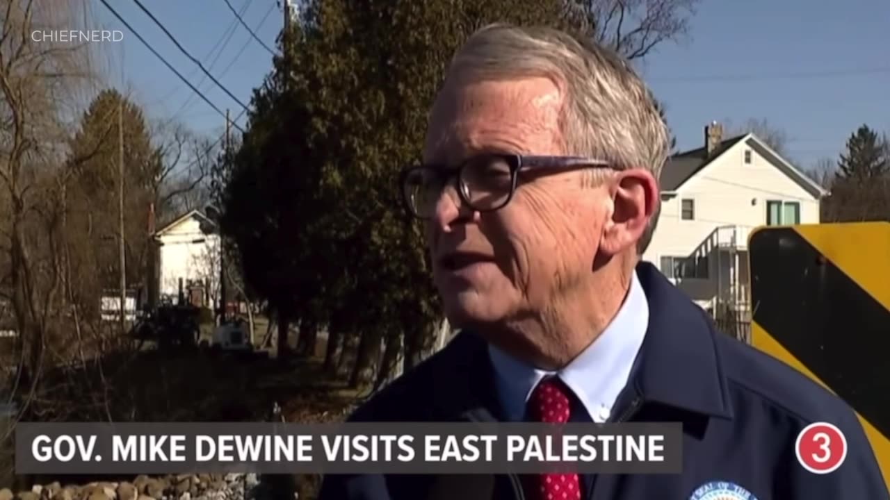 Gov. Mike DeWine Says 30k Truckloads Of Contaminated Dirt Needs To Be Removed From East Palestine
