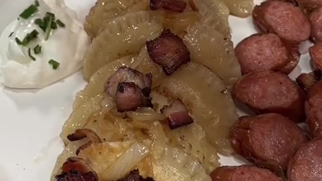 Replying to sditss who doesnt love a good pierogi INGREDIENTS