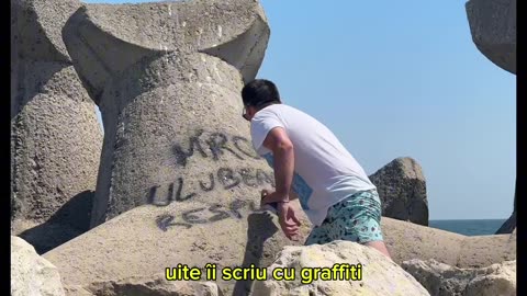 Dan Negru loves the Romanian Sea