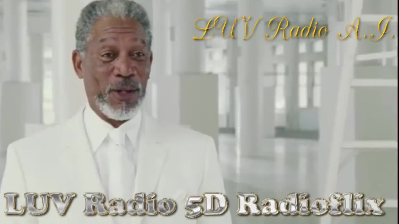 A.I. Morgan Freeman Thank you to NEDCO from LUV Radio A.I. 1st Total A.I. Radio Station on Earth.