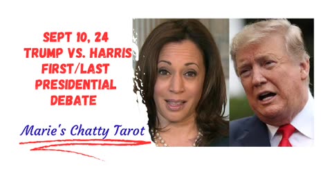 September 10, 2024 Trump Vs. Harris First/Last Presidential Debate