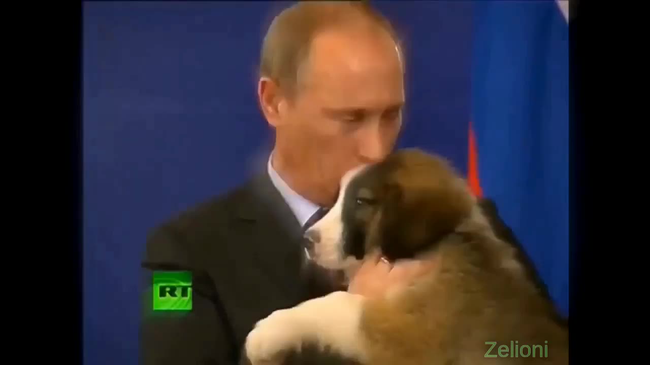 The softer side of President Putin