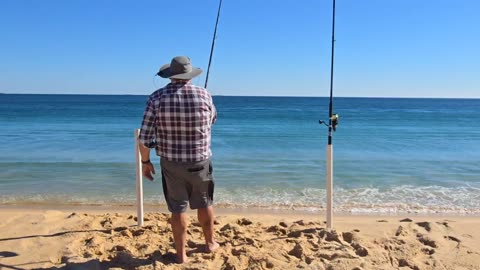 Australia #fishing #livestream #fishing our local #beach #surf