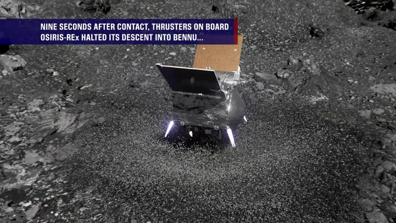 How Far Did OSIRIS-REx Plunge Into Asteroid Bennu-
