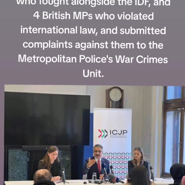 COMPLAINTS SUBMITTED AGAINST 9 BRITISH SOLDIERS & 4 MP`S