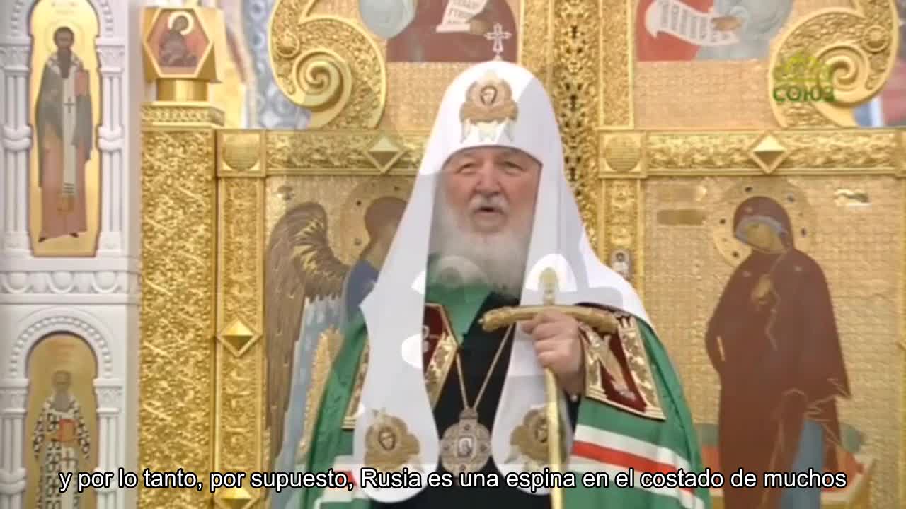 El patriarca Kirill afirma que se está tratando de "borrar de la faz de la tierra" a Rusia a través