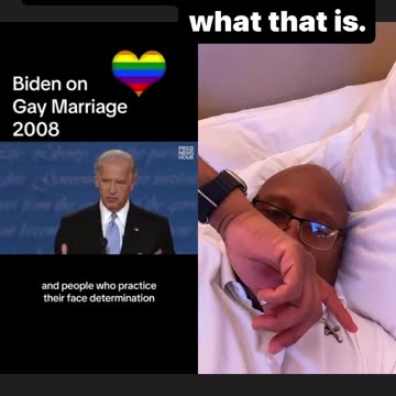 Biden opposing gay marriage