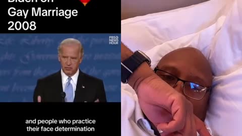 Biden opposing gay marriage