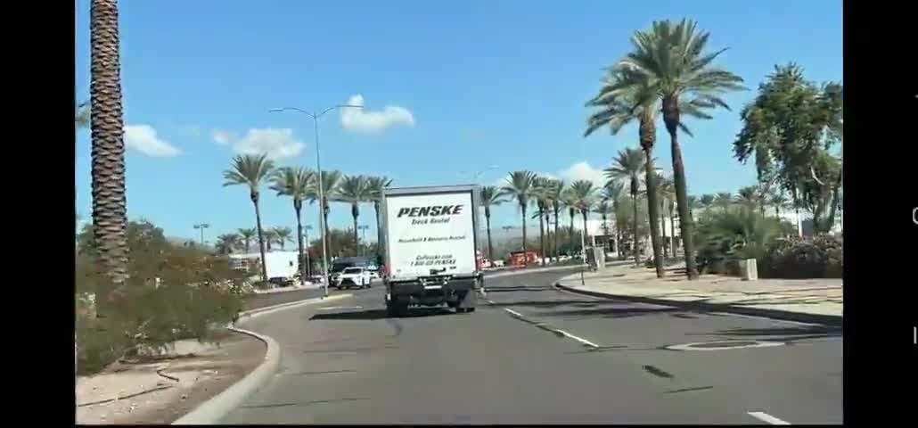 FOLLOWING TRUCK DELIVERING FAKE BALLOTS AS THEY KEEP COUNTING - MARICOPA