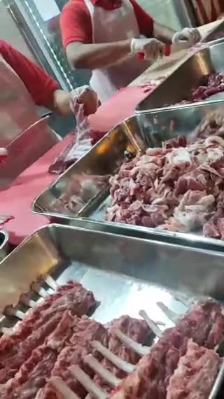 Fresh lam maje With kabab