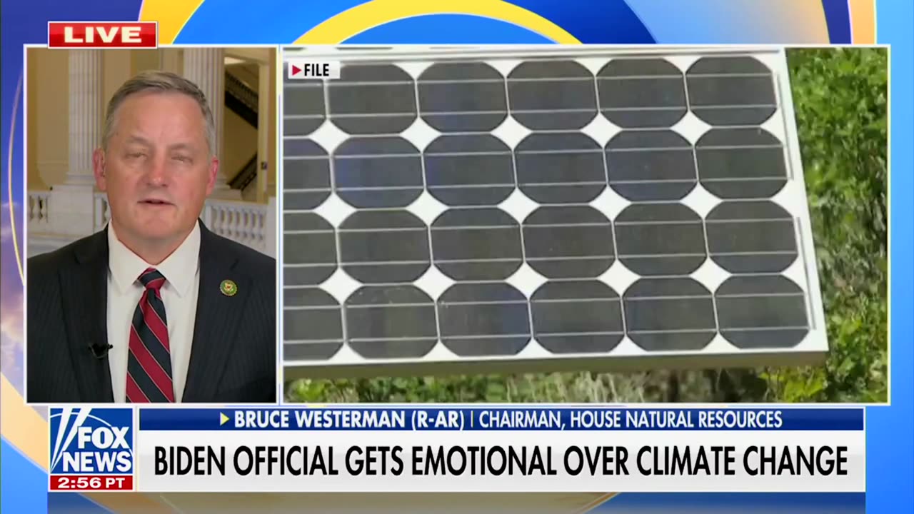 House Natural Resources Cmte Chairman Bruce Westerman Slams Biden Admin’s “Woke” Climate Agenda