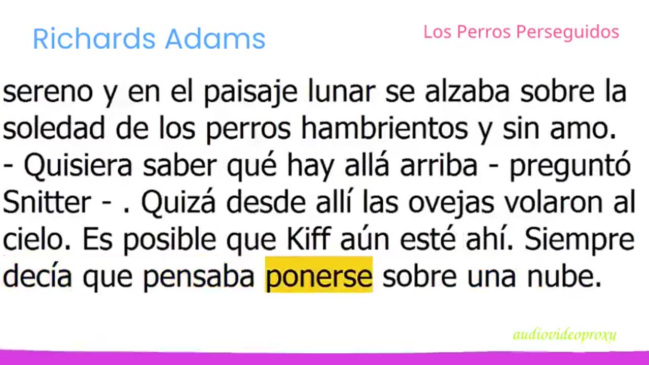 Richard Adams - Los Perros Perseguidos 3/4