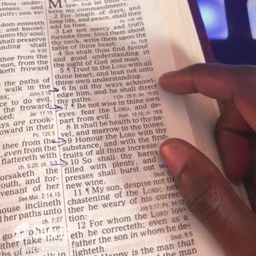 chosen one daily scripture proverbs 3 6-7 acknowledge God in all thy ways!