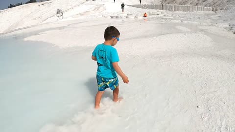 Pamukkale - Denizli, Turkey - April 2022