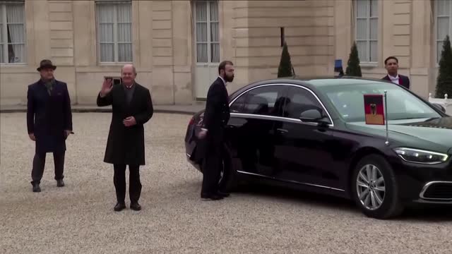 Macron and Scholz in Paris for joint cabinet meeting