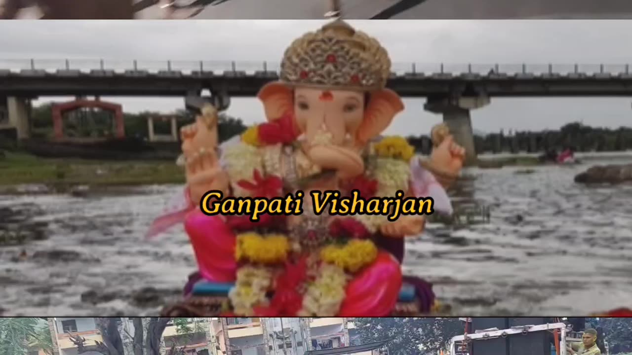 Ganpati Visharjan, India