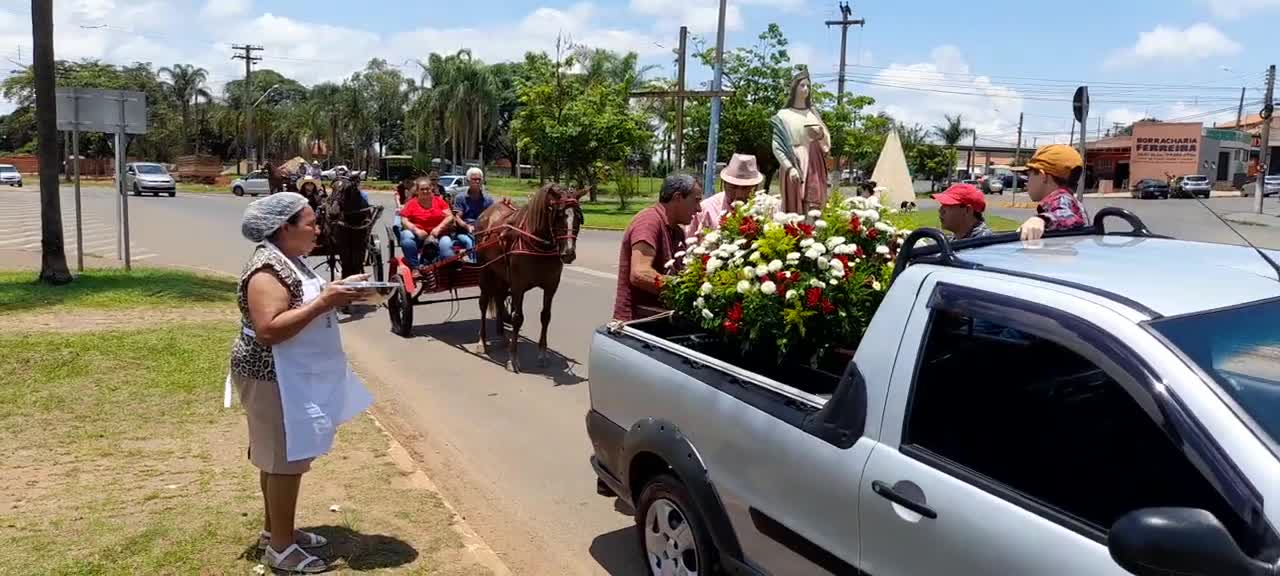 BENÇÃO - ROMARIA EM LOUVOR A SANTA LUZIA - ARTUR NOGUEIRA 2022