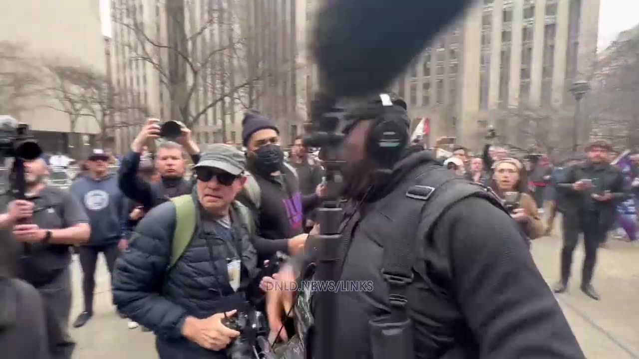 Member Of The Mockingbird Media Assaults MAGA In New York City