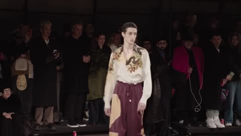 Dries Van Noten Men's Fall Winter 2023 Fashion Show