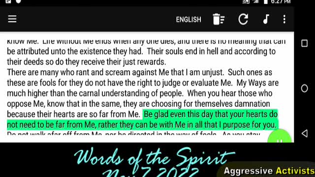 CHOOSE TO LOSE? Words of the Spirit-Nov 7 2022
