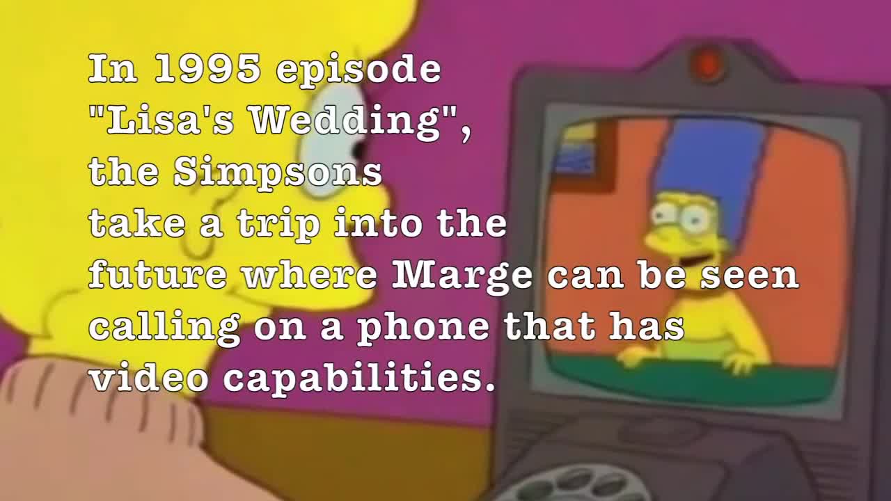 10 cose che i Simpson avevano previsto DOCUMENTARIO PROGRAMMAZIONE PREDITTIVA NEI CARTONI ANIMATI morirete tutti nei vostri peccati che non vi saranno MAI RIMESSI e finirete nello stagno di fuoco e di zolfo