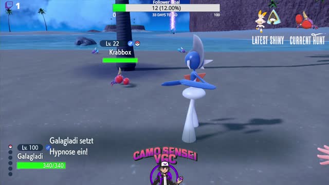 Shiny Crabrawler live!