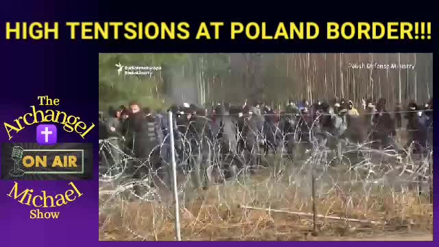 High tensions, at Polish border...