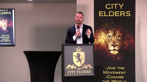 Ryan Walters shares with City Elders