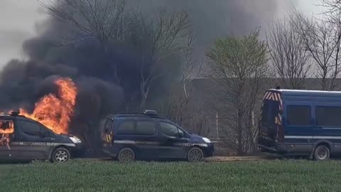 A week to the day that Macron banned protests.