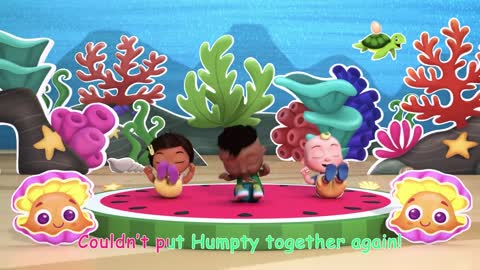Humpty Dumpty kids songs Cocomelon Nursery song lyrics//kids dance