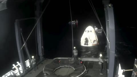 SpaceX Crew 8 Capsule Retrieval🛸👩‍🚀🌊