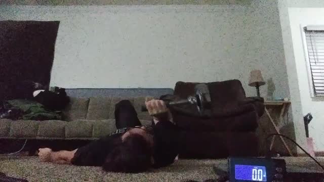 Laying Sledgebell Outward Rotation