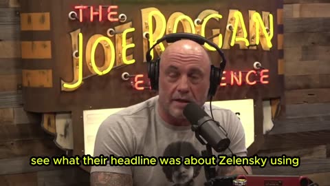 Joe Rogan slams Ukrainian President Zelensky and US President Biden for trying to start WWIII