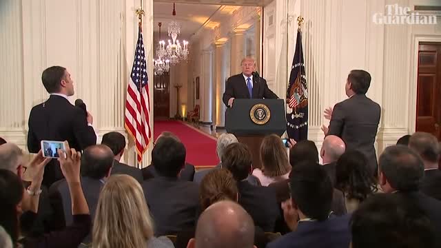 'You are a rude, terrible person' Trump attacks CNN reporter