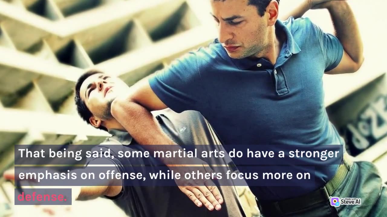 What martial art is better for attacking rather than defending?