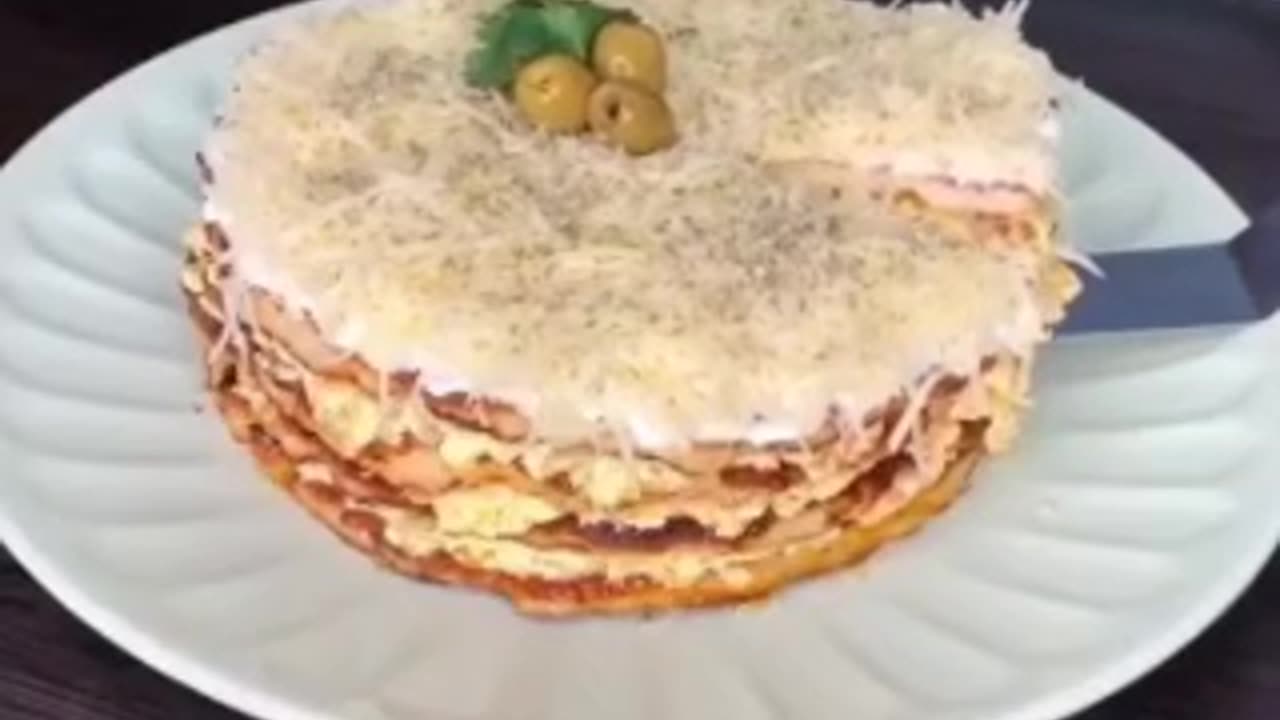chicken cake ✨❤🍽