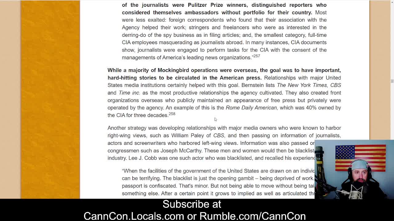 Lifting the Veil Ch 7 Operation Mockingbird