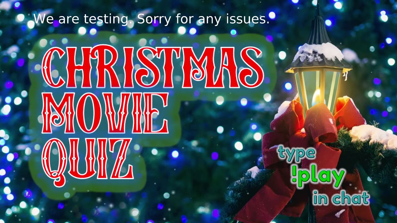 Christmas Movie Quiz