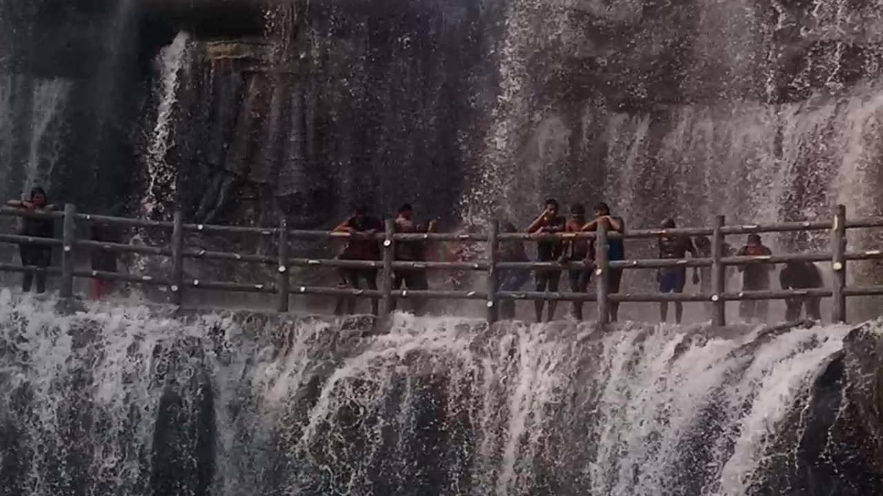 Gigantic waterfall
