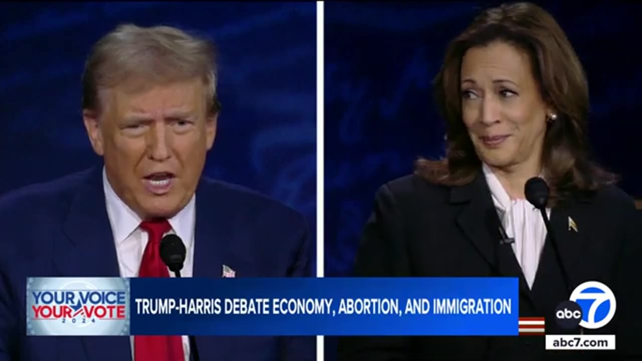 Trump-Harris debate: Heated exchanges on economy, abortion, immigration