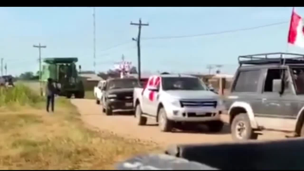 Bolivia convoy, inspired by the Canadians.