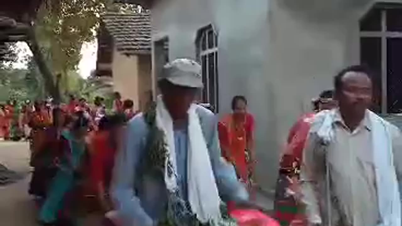 Tharu folk dance in Nepal