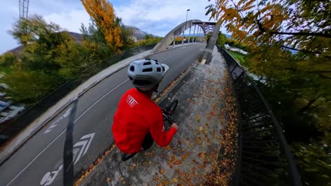 GoPro Awards MTB Bridge Stunt Ride