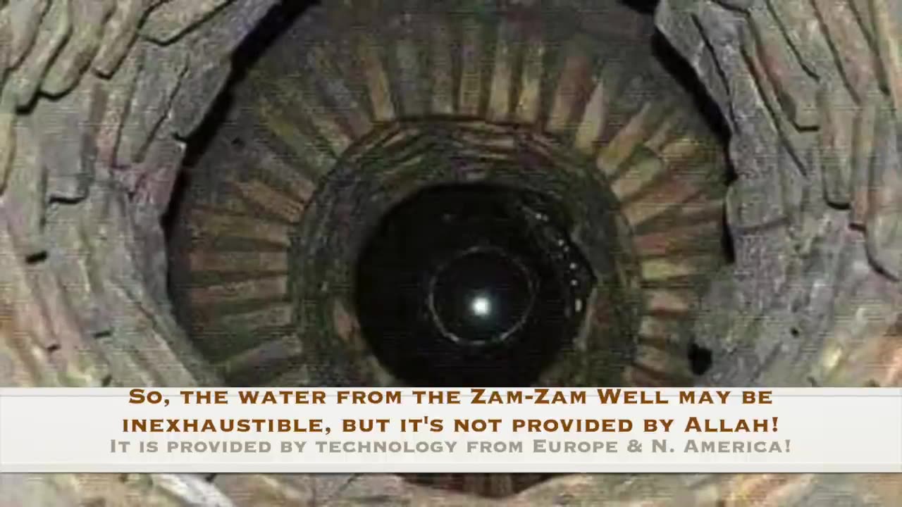 121 Muslims ZamZam Water isn't from Allah! So from whom